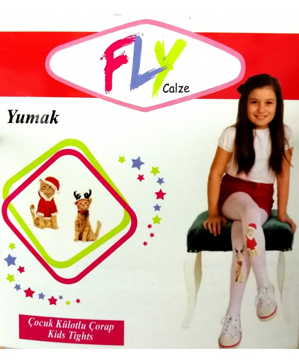 Fly детски фигурален чорапогащник Yumak Fly детски фигурален чорапогащник Yumak